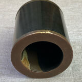 Damascus brass candlestick by Dal Furlo