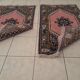 Set of 2 Berber carpets handmade bed descents