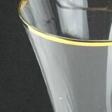Vintage crystal flutes