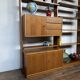 Etagère bibliothèque scandinave en teck 1960