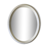 Oval plastic mirror 70s