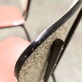 Pair of restored formica chairs 70