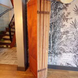 Old screen 9 wooden panels