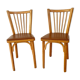 Pair of Baumann bistro chairs