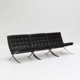 Barcelona chairs by Ludwig Mies van der Rohe for Knoll, 1980s