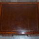 Bureau à caissons jumelés double face avec marqueterie hollandaise antique