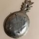 Vintage 1960s pineapple coupe, silver-plated, tropical shape design, table decoration, elegant gift idea.