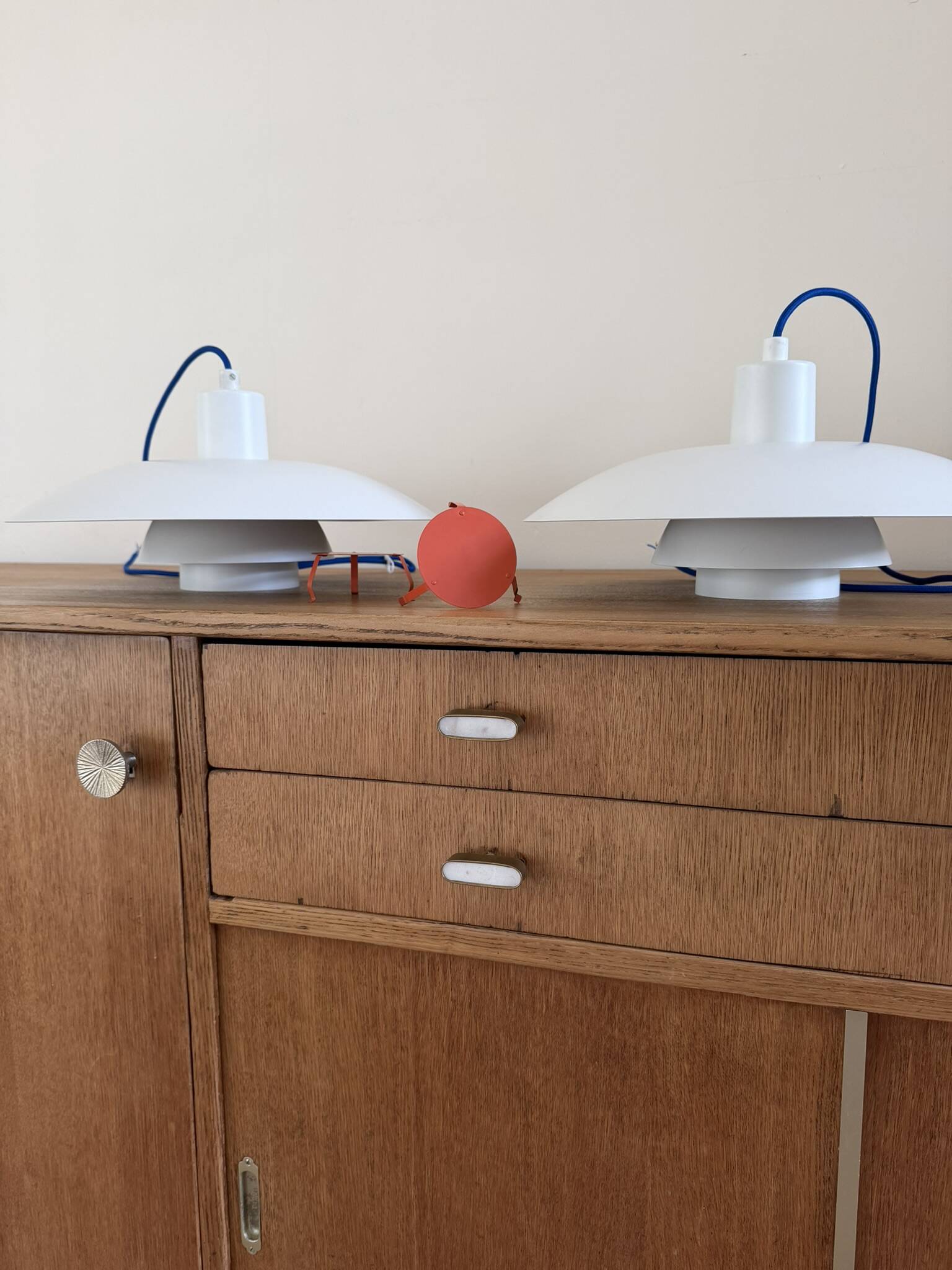 Vintage set of 2 Louis Poulsen PH4/3 - Poul Henningsen - PH4 lamp