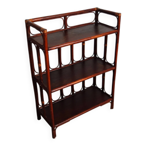 Étagère vintage en - bambou