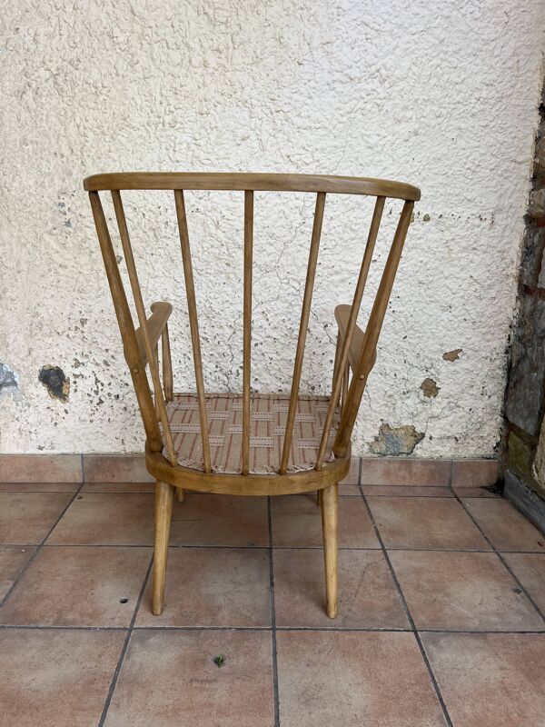 Fauteuil éventail Baumann 1960
