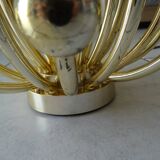 Pistillino gold wall lamp Studio Tetrarch Valenti design 70s