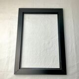 Black wooden frame foto welt