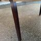 1960s round extendable Scandinavian dining table