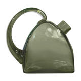 Original vintage carafe in smoked glass