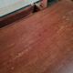 Mahogany Half Moon Table