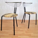 Chairs from the 80s design