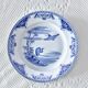 19th century plates Gien iron earth collection with Japanese birds