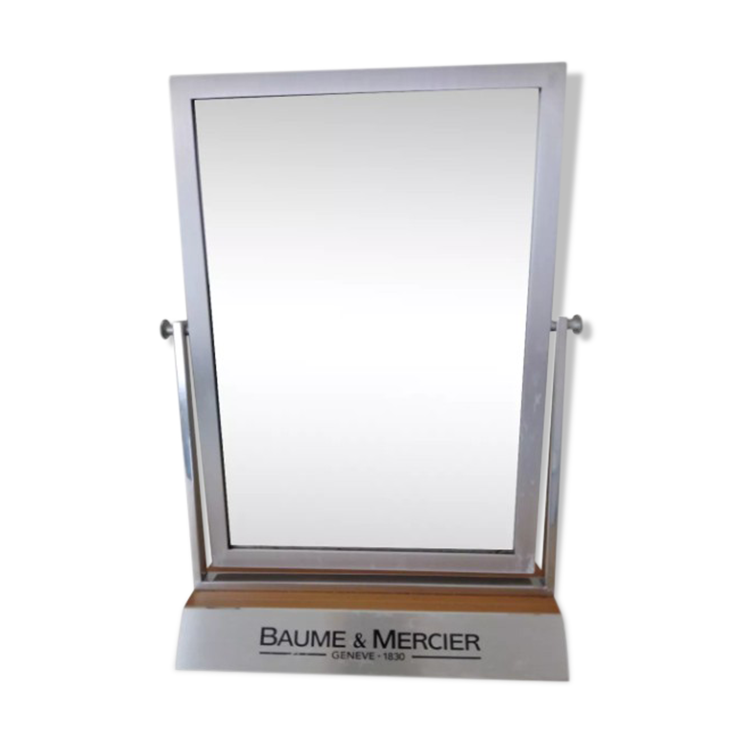 Advertising mirror