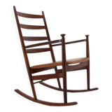 Niels Eilersen Beech Rocking Chair, Denmark 1960s