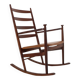 Niels Eilersen Beech Rocking Chair, Denmark 1960s