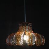 1970s Large Murano Glass Chandelier Mazzega, Italy