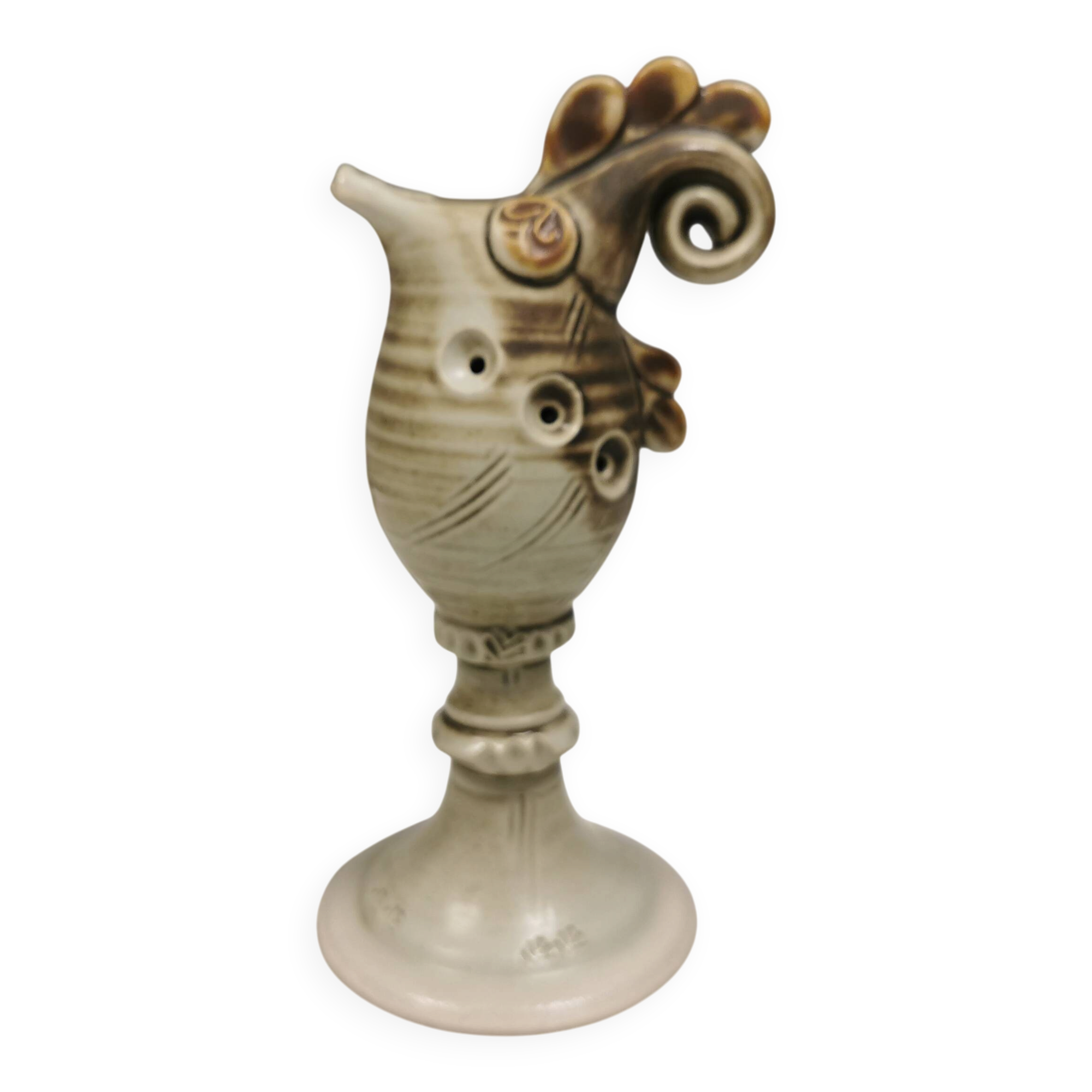 Stoneware ‘bird’ by Helene Wager-Sandström, Sweden 1995.