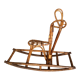 Rattan rocking horse