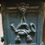 Old cast iron mailbox "Relais de Poste"