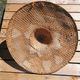 XXL Asian hat in woven caning