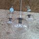 Bubbled glass globe pendant light. RAAK Amsterdam
