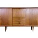 60s 70s teak sideboard highboard H.W. Klein Bramin Danish Modern Design