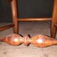 Pair of chair straws directoire