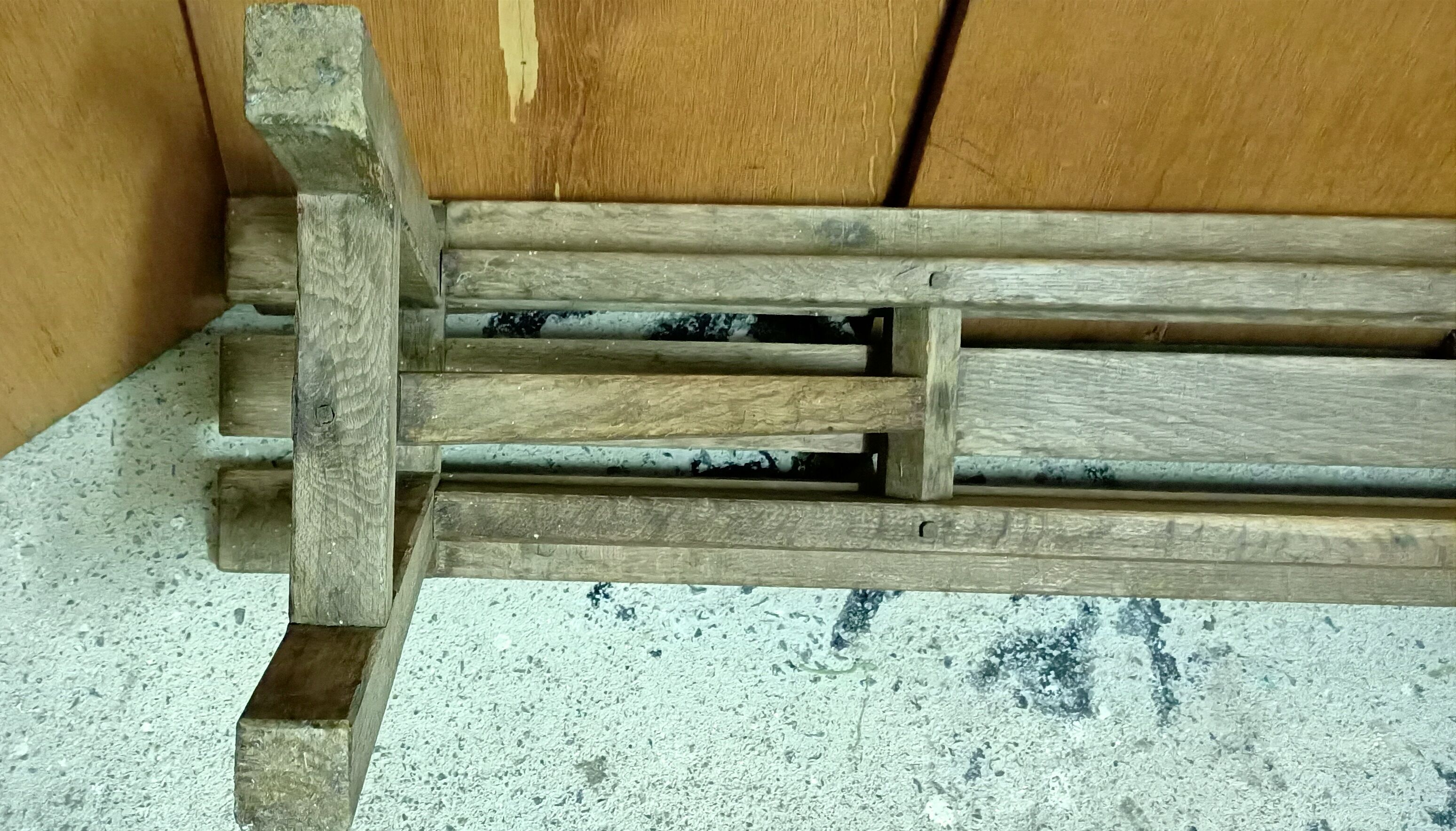 banc de ferme ancien