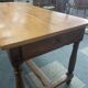 Table de ferme ancienne Louis XIII en chêne massif – Console / Îlot d'