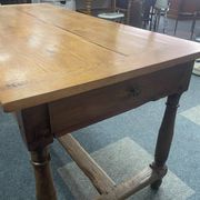 Old Louis XIII farmhouse table in solid oak – Console / Island of