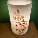 Vintage wax herbarium lamp