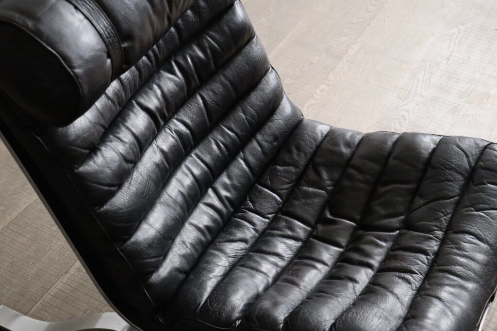 Arne Norell Ari lounge chair with ottoman Sweden 1966