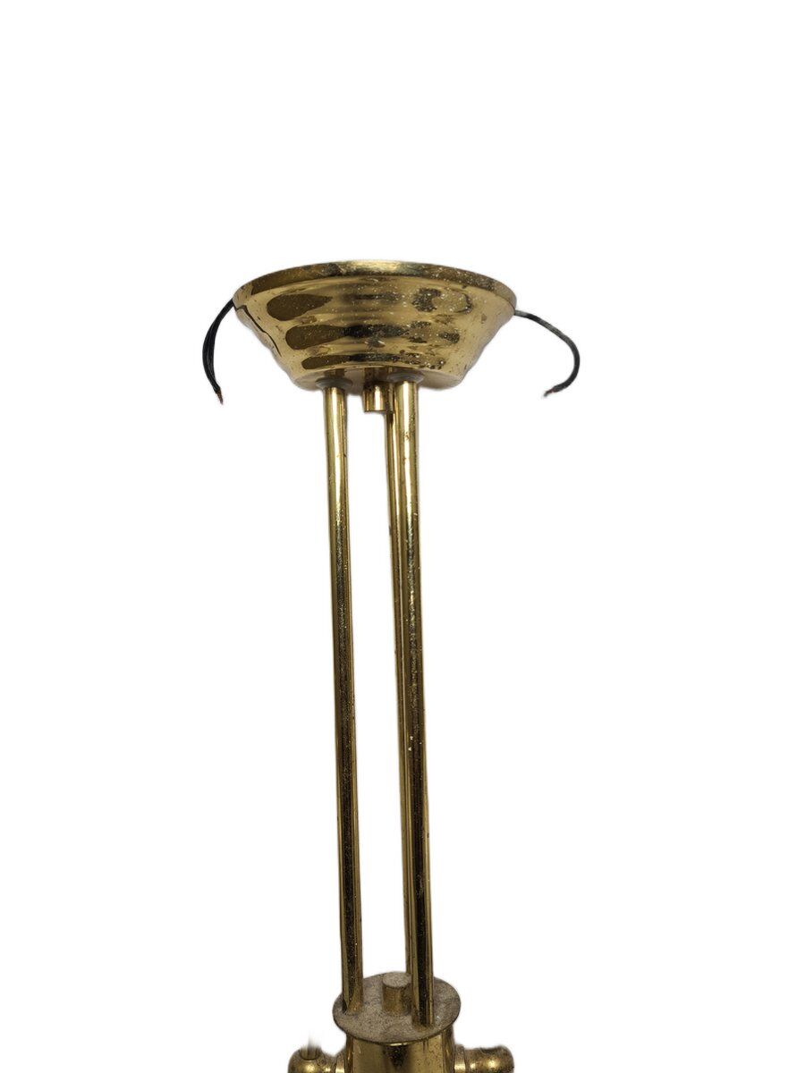 Vintage Art Nouveau pendant light, Poland, 1970s