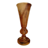 Vase bois d'olivier tourné