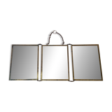 Triptych barber mirror