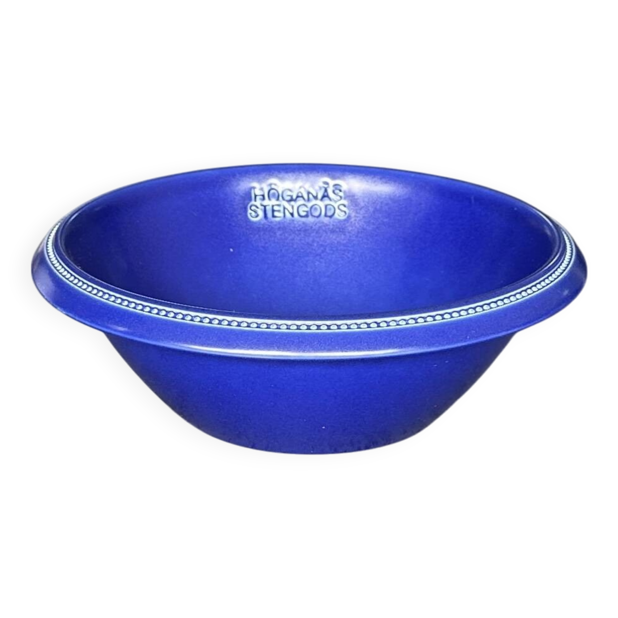 Small Vintage Ceramic Salad Bowl Höganäs Stengods - Scandinavian