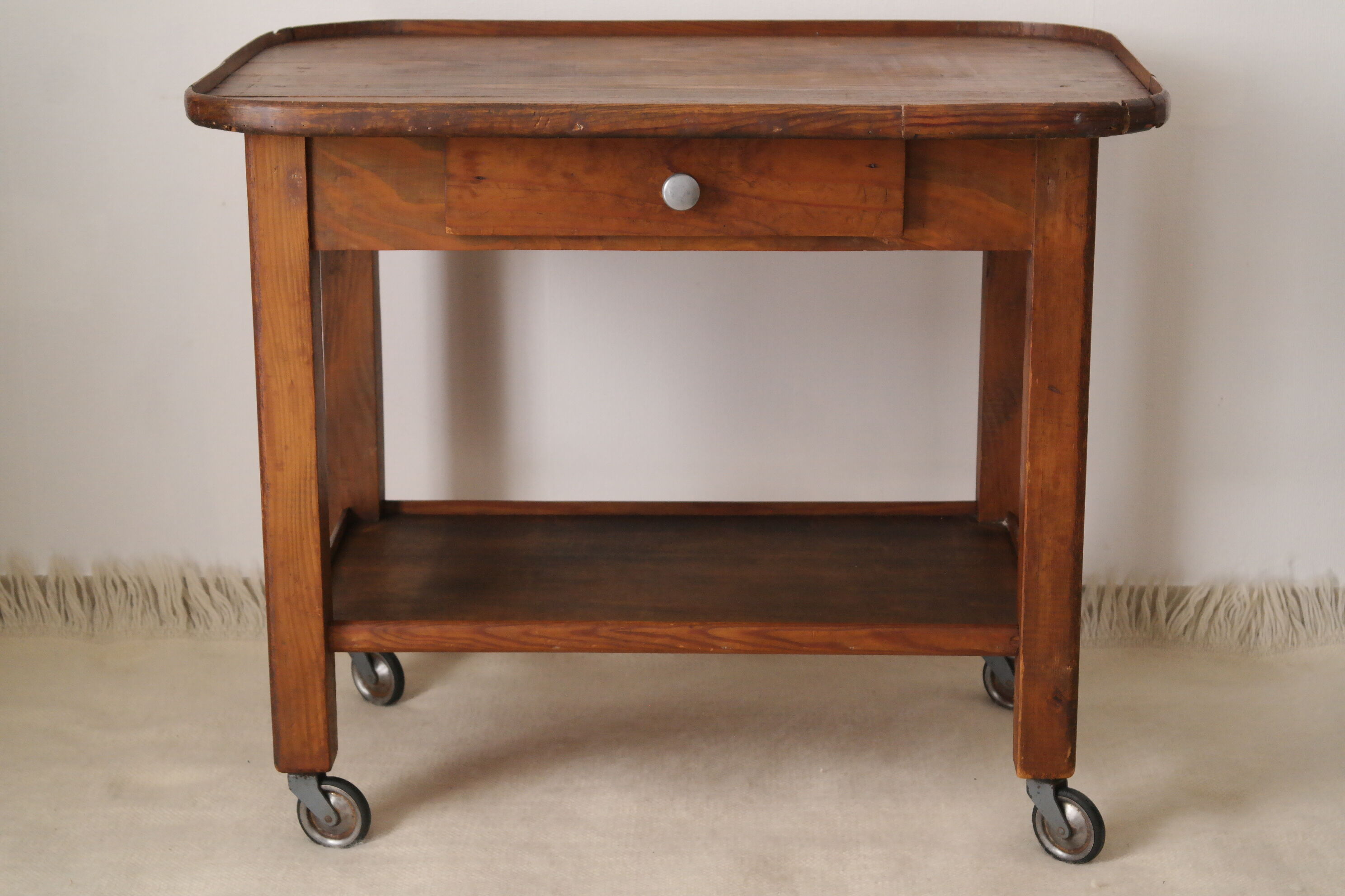 Vintage wooden side table