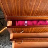 Vintage secretary, display cabinet