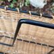 Raoul Guys vintage wicker magazine holder