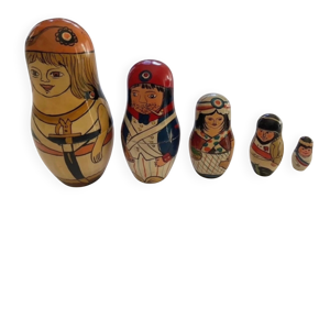 Poupée gigognes X5 pour