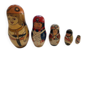 Nested dolls X5 for collectors