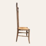 Ancienne chaise de nourrice Art Nouveau