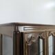 Vitrine de style Louis XV en Merisier