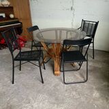 Bamboo table from the 1970s