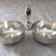 Old cups salter servant rinse-fingers silver bronze